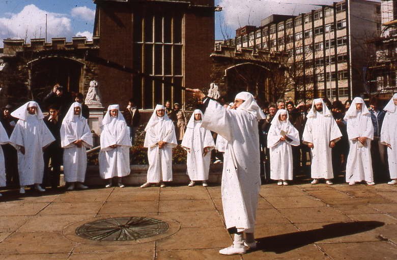 Druids on Tower Hill for the Equinox