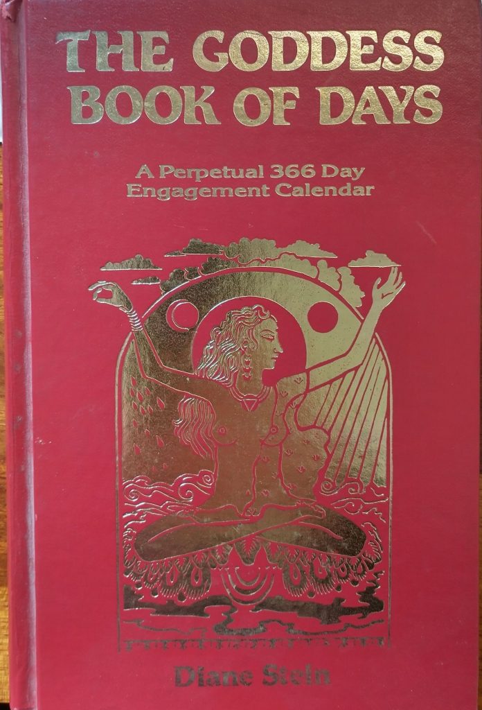 cOVER OF THE GODDESS BOOK OF DAYS by Diane Stein