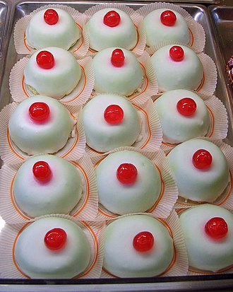 breast shaped cakes called Minne di Sant'Agata, a typical Sicilian sweet