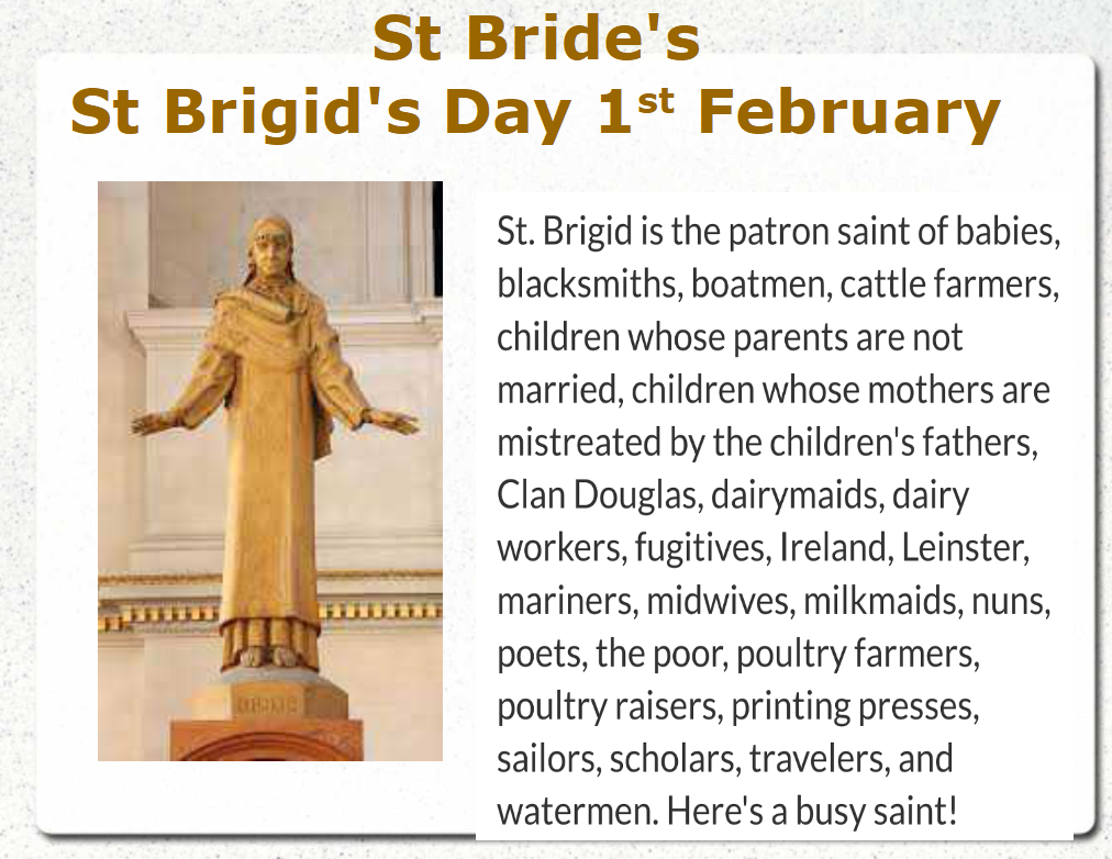 St Bride,s Statue St Bride's Church. Fleet Street