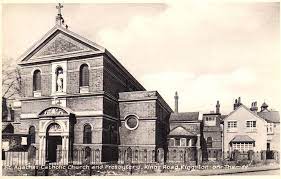 St Agatha's Church, Kingston on Thames
black and white illustration
