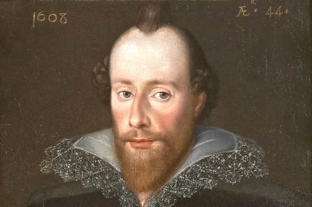 Robert Peake Portrait of a Man aged 44 in 1608
