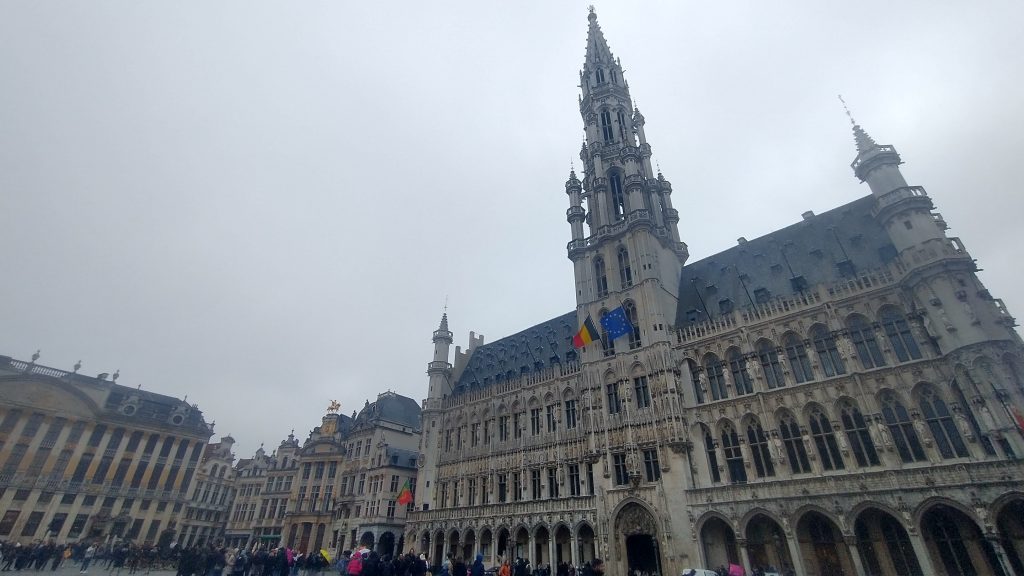 The Town  Hall Grand Place, Brussels