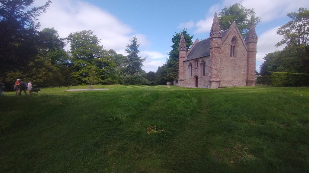 Moot or Boot Hill where Scottish Kings were crowned. Palace of Scone Photo Kevin Flude)